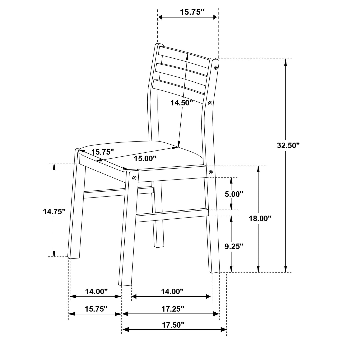 Bucknell 3-piece Round Drop Leaf Dining Table Set White