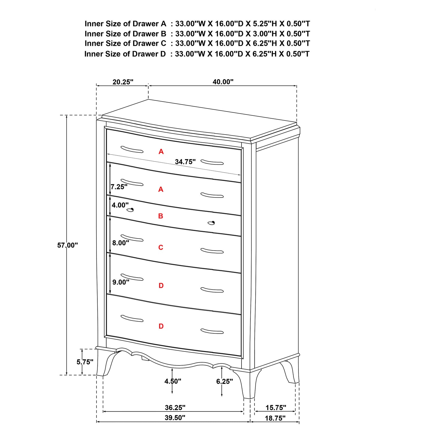 Revello 5-piece California King Bedroom Set Washed Mango