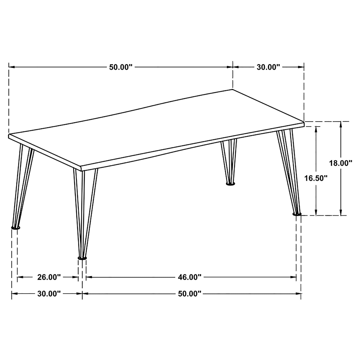 Zander 3-piece Rectangular Coffee and End Table Set Natural