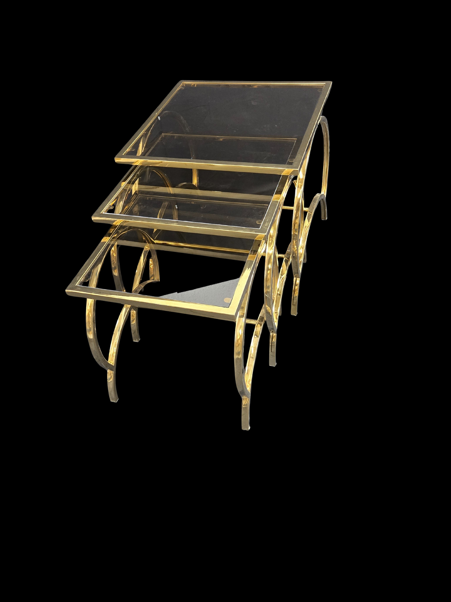 Golden Arch Nesting Table Set (3-Piece)