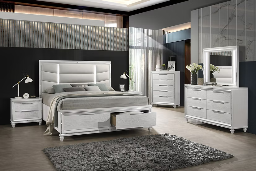 Paola Bedroom King Set 4 Pc