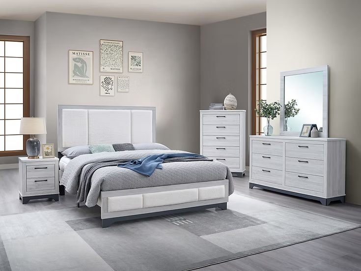 Kevin Queen Bedroom Set 5 pc