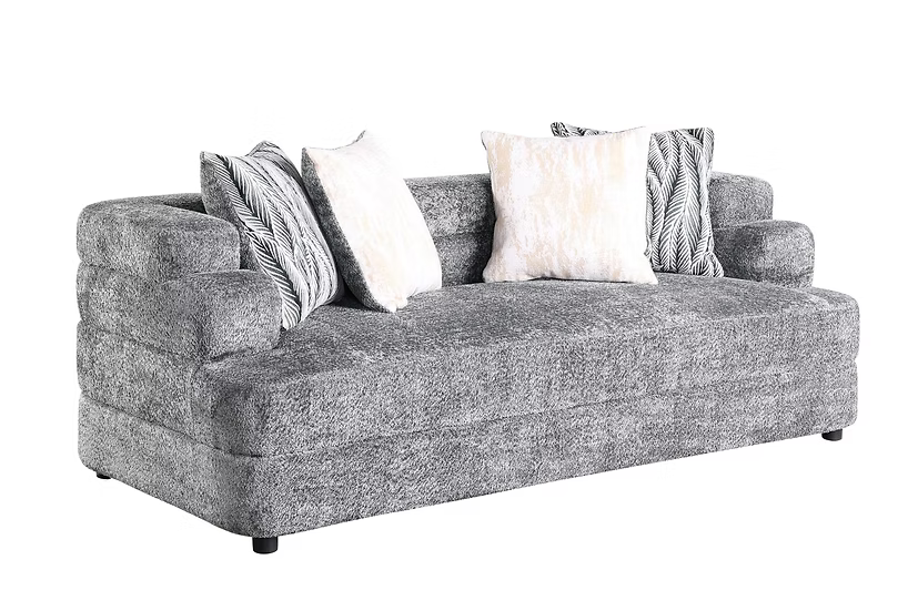 Steoso Sofa and Loveseat Charcoal