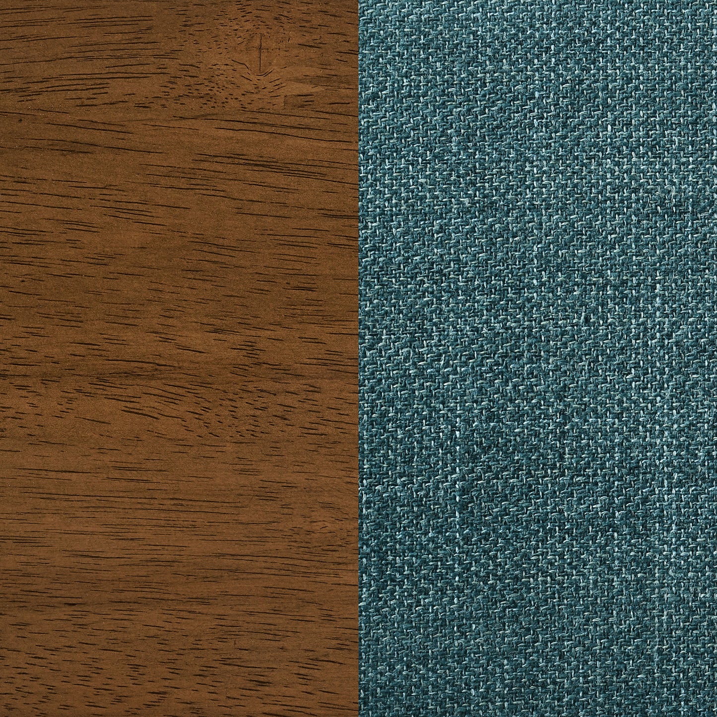 Cantley Upholstered Dining Side Chair Teal Blue (Set of 2)