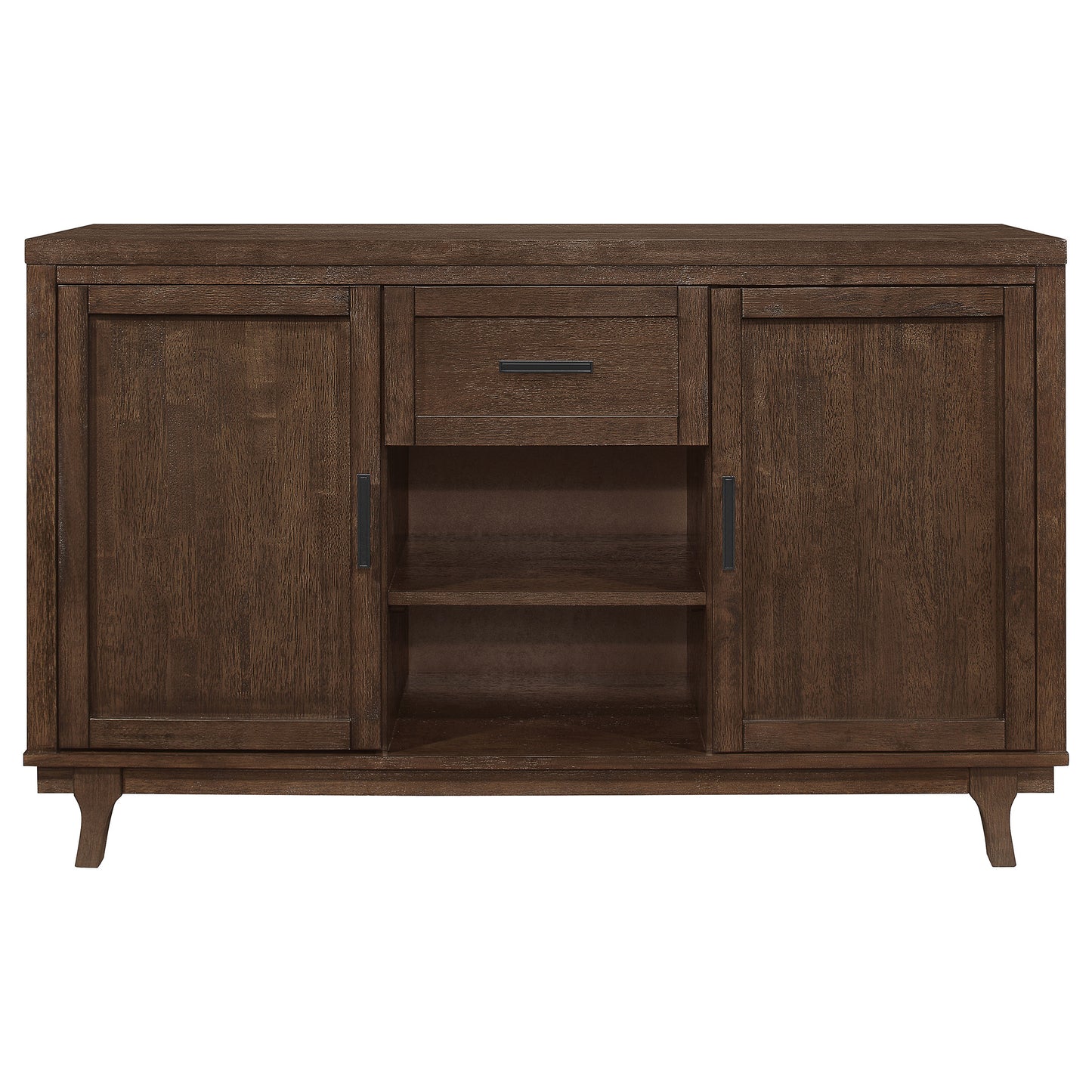 Reynolds 2-door Sideboard Buffet Storage Cabinet Brown Oak
