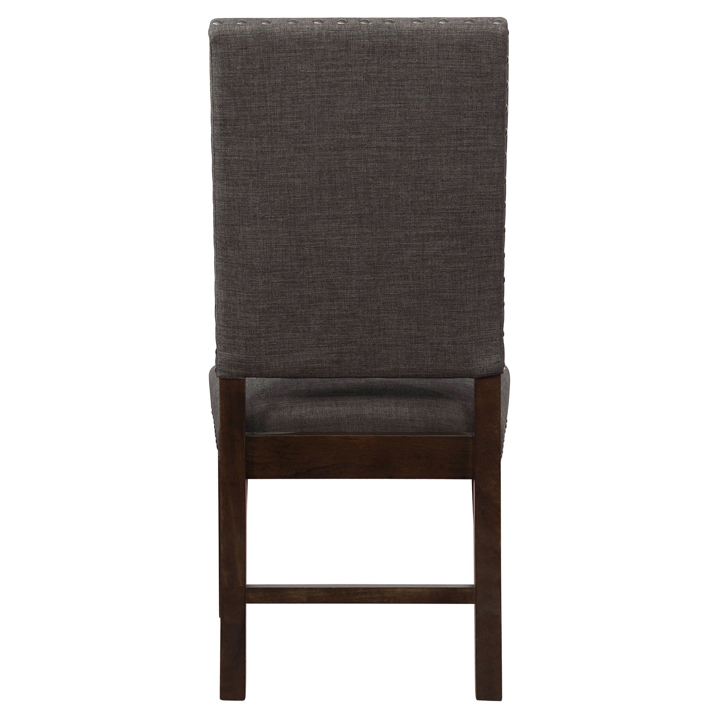 Twain Upholstered Dining Side Chair Warm Grey (Set of 2)
