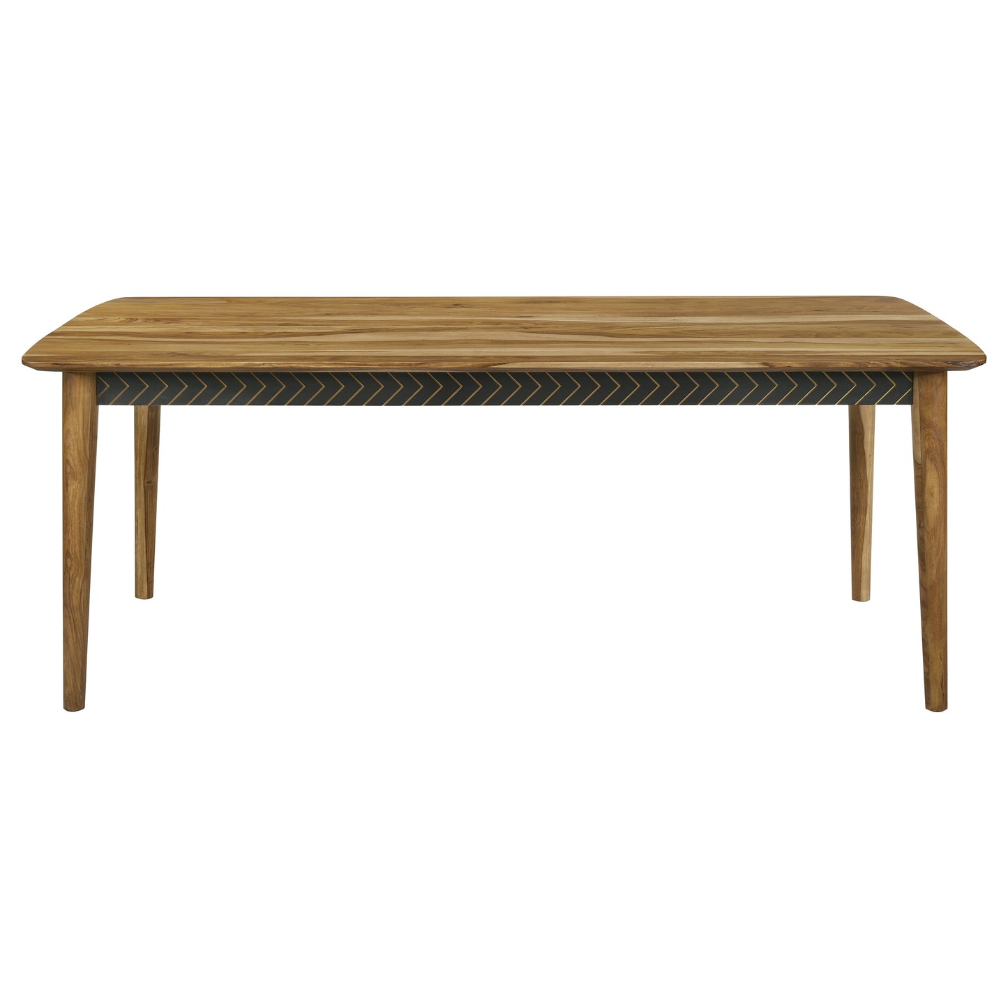 Partridge Rectangular 80-inch Dining Table Natural Sheesham
