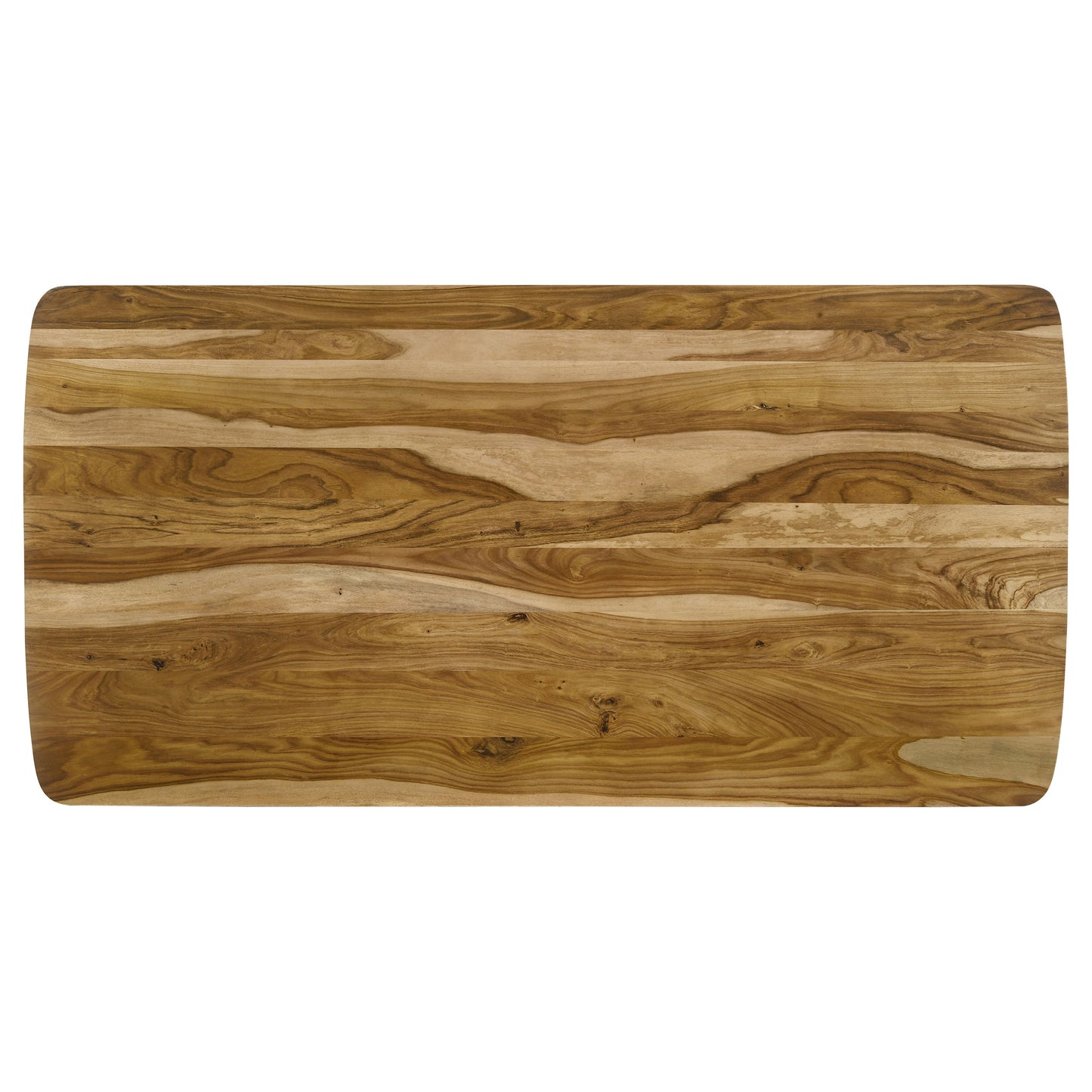 Partridge Rectangular 80-inch Dining Table Natural Sheesham