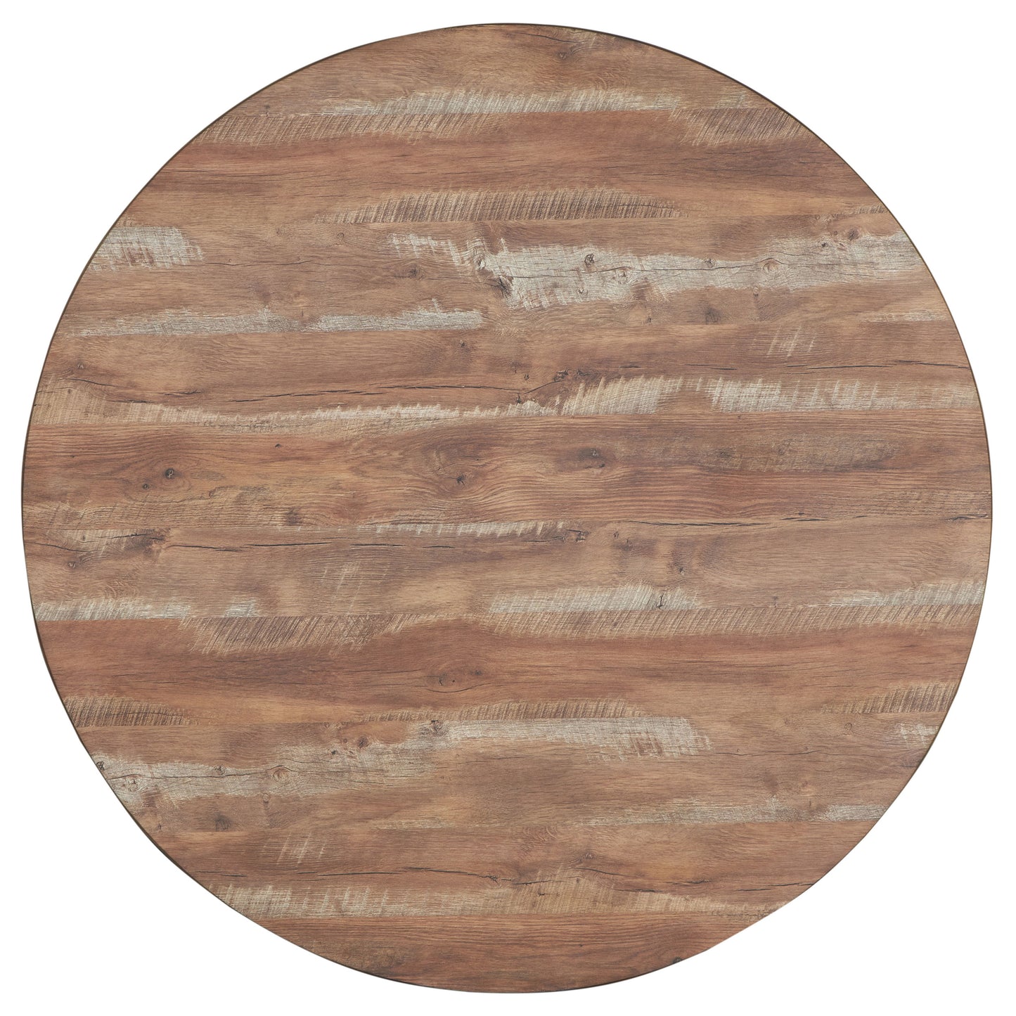 Gibson Round 50-inch Counter Height Dining Table Yukon Oak