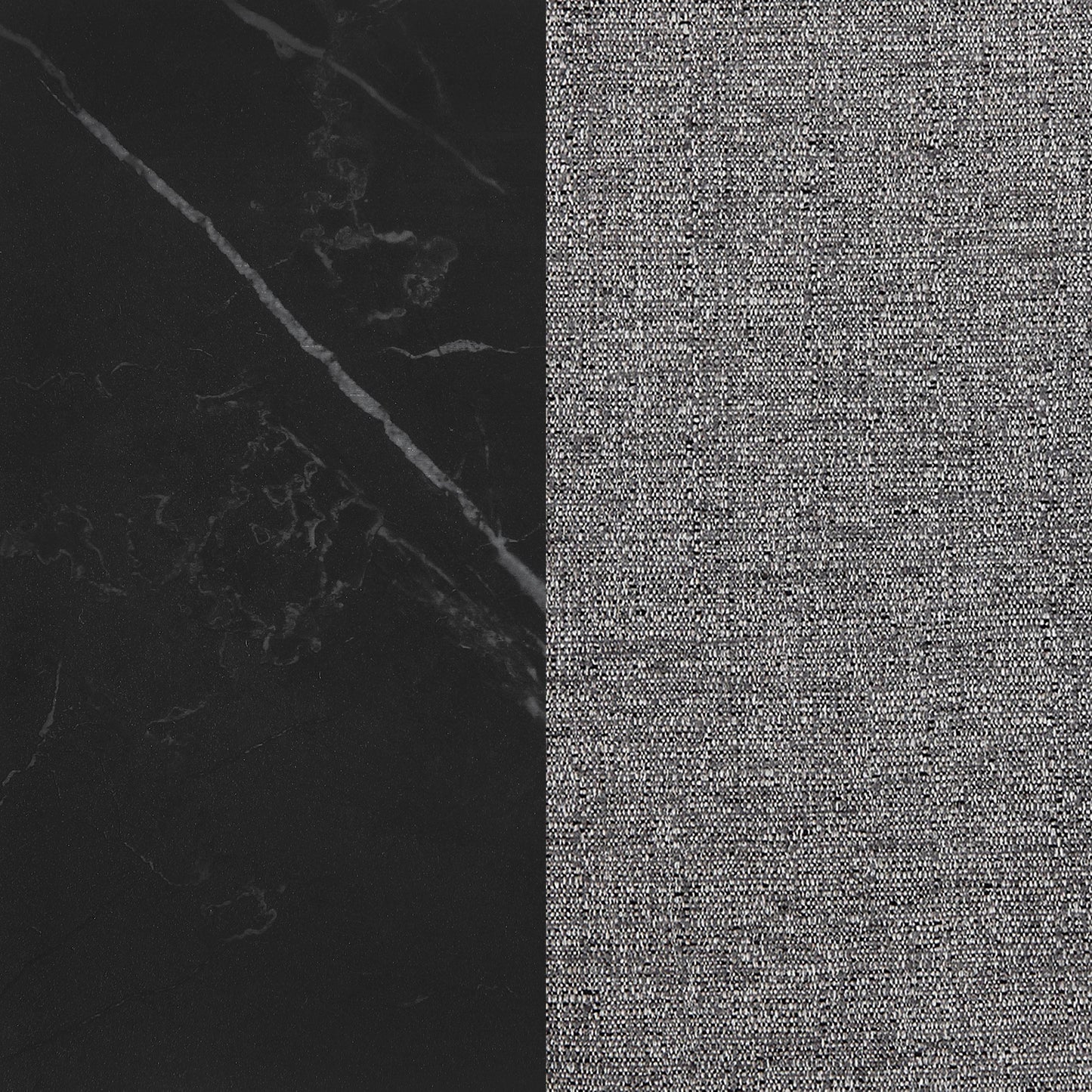 Smith 5-piece Rectangular Ceramic Top Dining Table Set Black