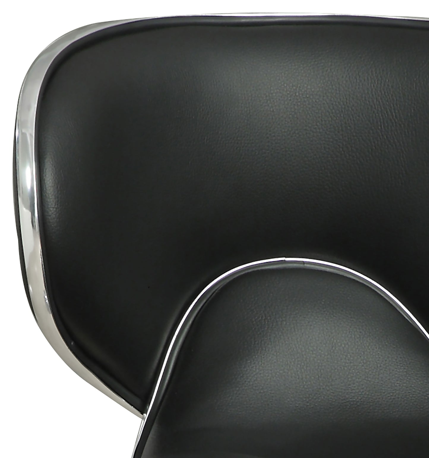 Edenton Upholstered Adjustable Bar Stool Black (Set of 2)