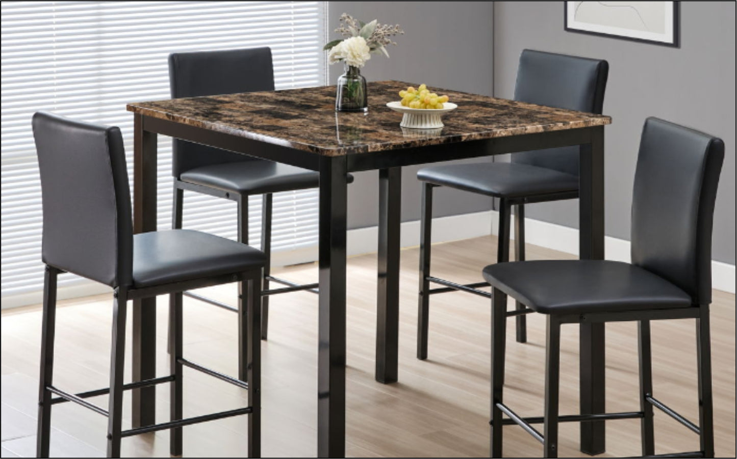 Cararra – 5 Piece Pub Set