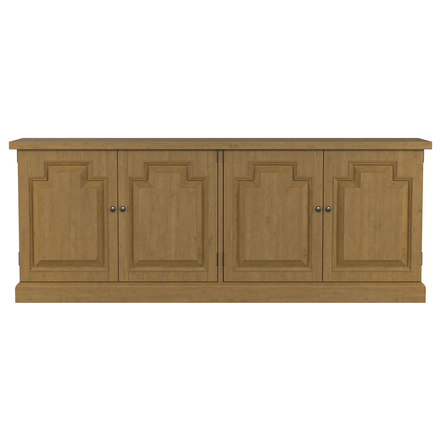 Florence 4-door Dining Sideboard Buffet Cabinet Rustic Honey