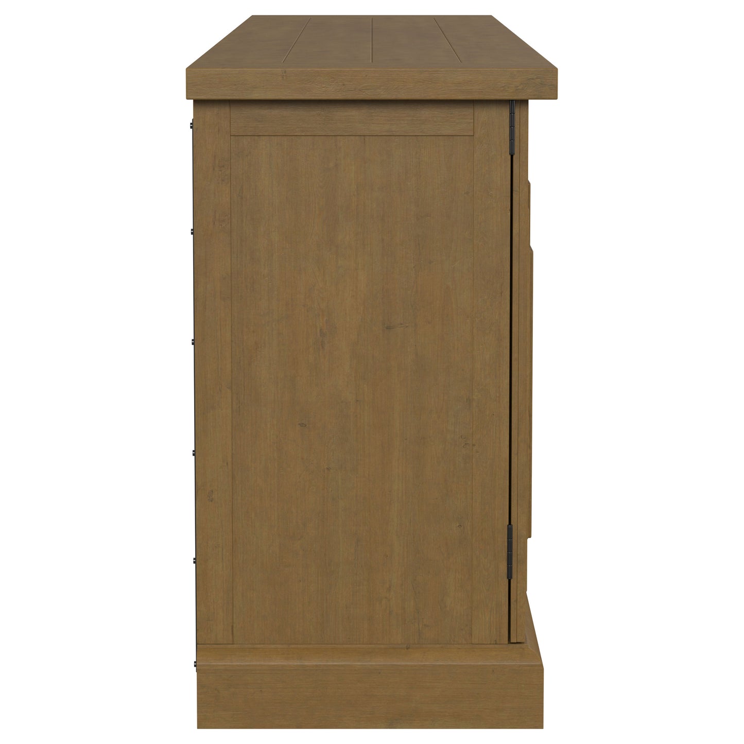 Florence 4-door Dining Sideboard Buffet Cabinet Rustic Honey