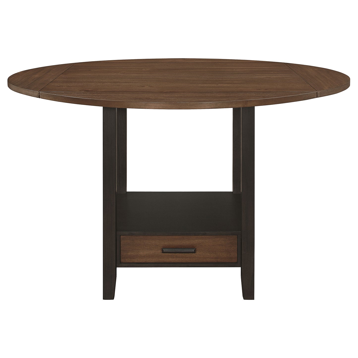 Sanford 60-inch Extension Leaf Counter Dining Table Espresso