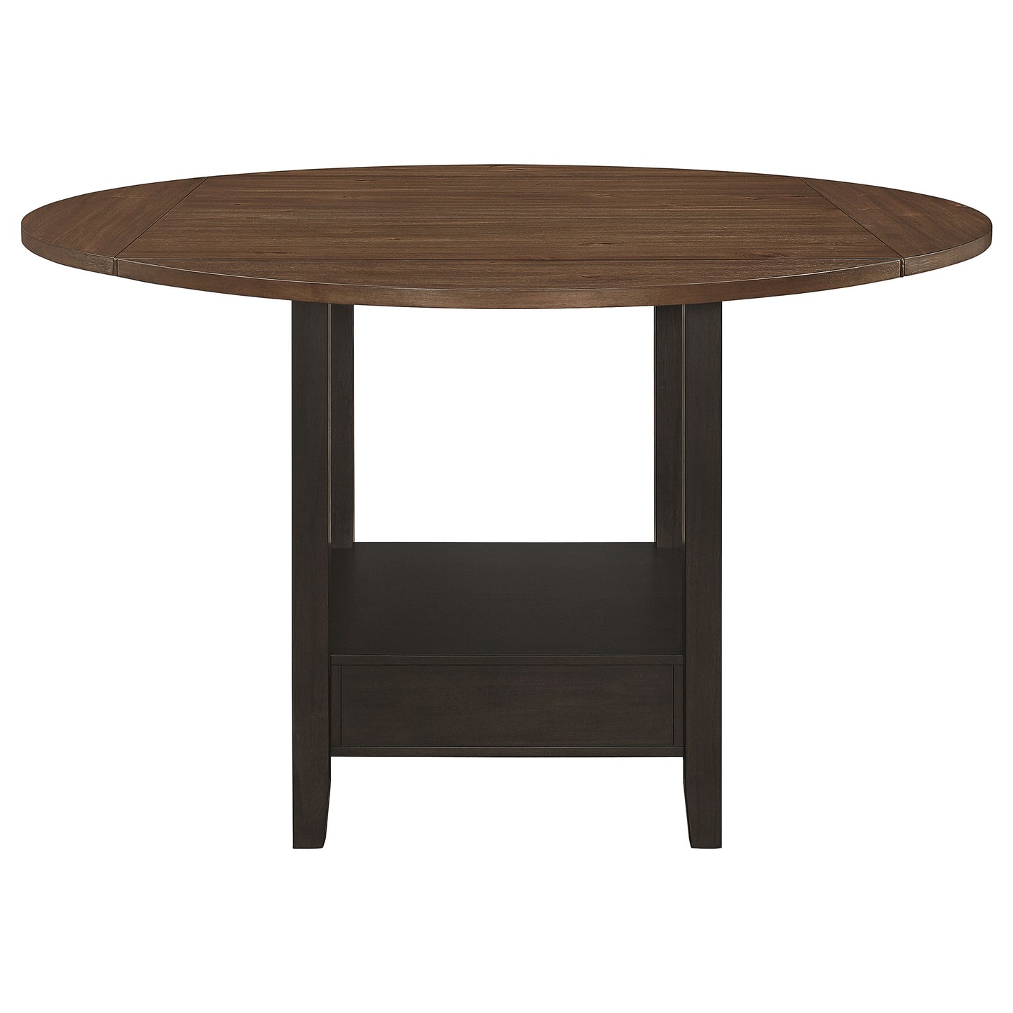 Sanford 60-inch Extension Leaf Counter Dining Table Espresso