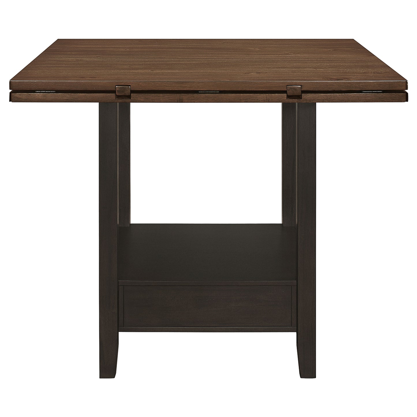 Sanford 60-inch Extension Leaf Counter Dining Table Espresso