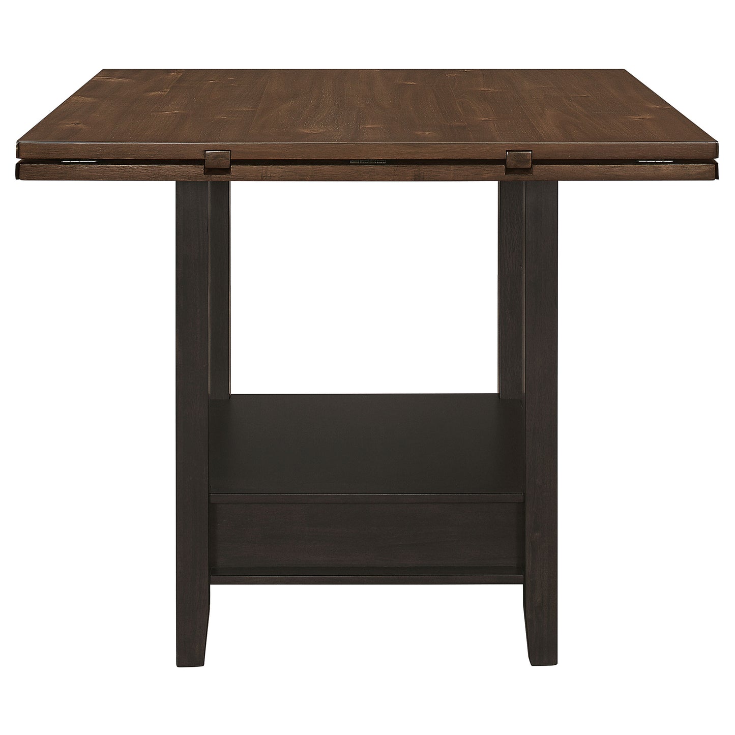 Sanford 60-inch Extension Leaf Counter Dining Table Espresso