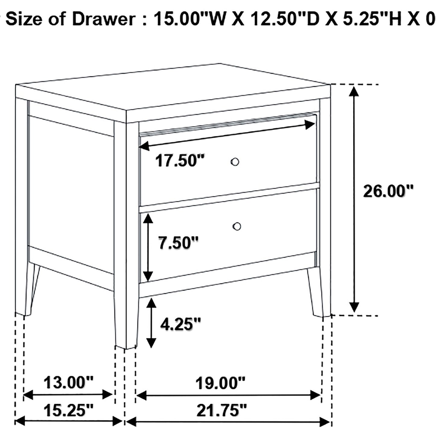 Carlton 5-piece Eastern King Bedroom Set Cappuccino