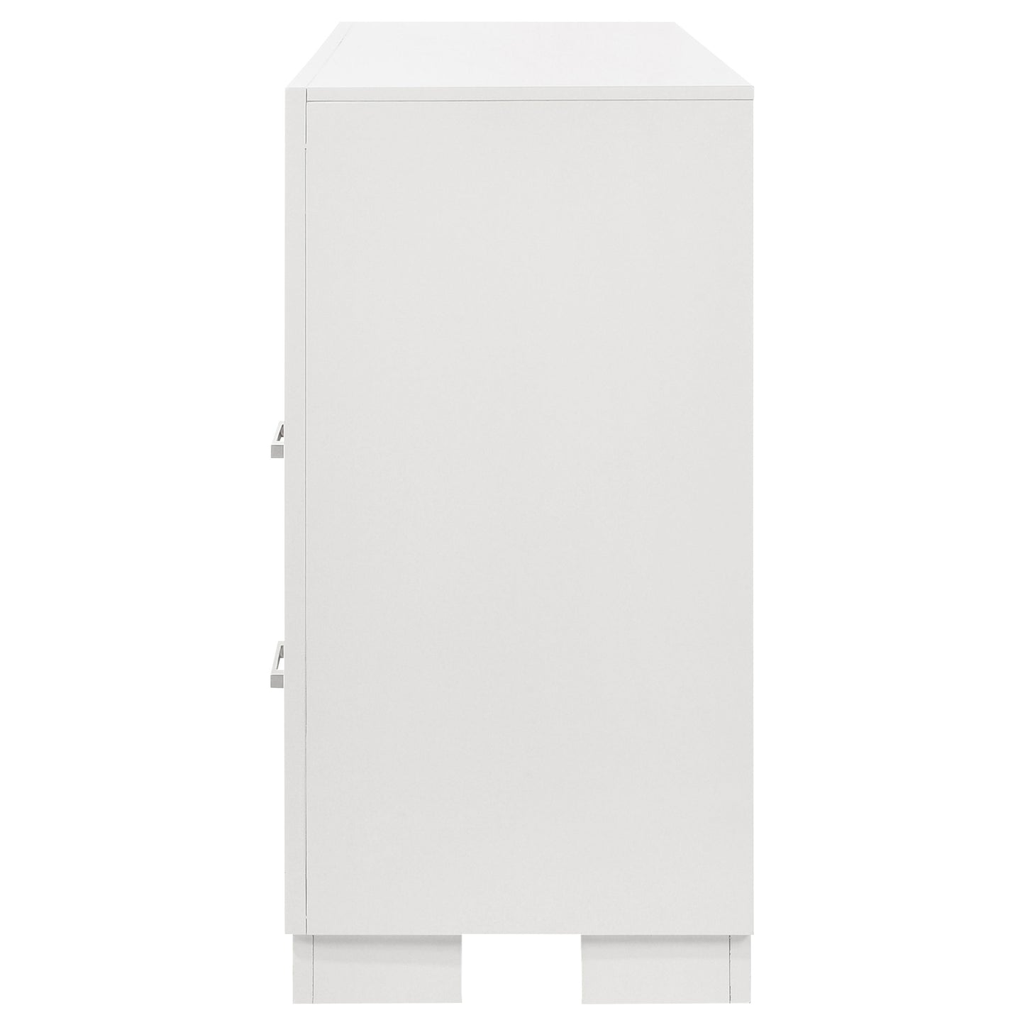 Jessica 6-drawer Dresser Snow White