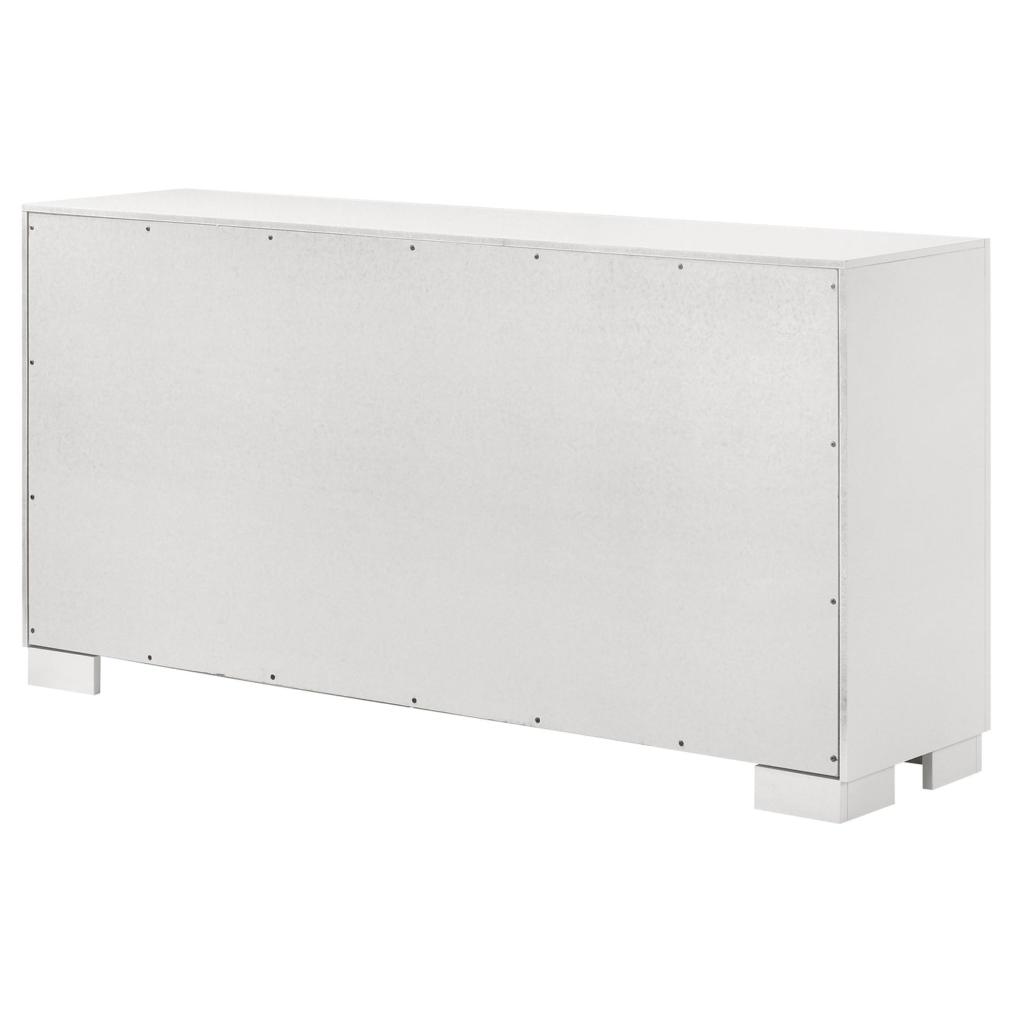 Jessica 6-drawer Dresser Snow White