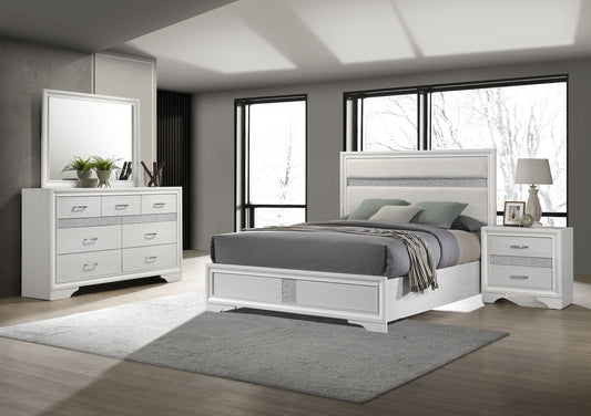Miranda 4-piece Full Bedroom Set White