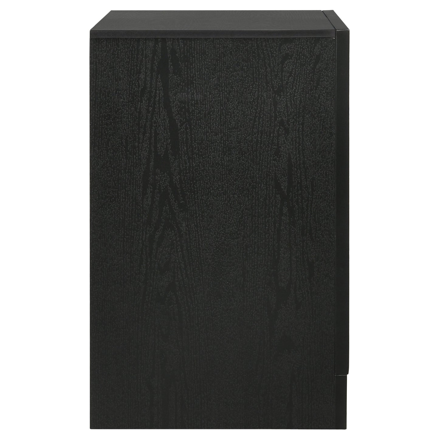 Miranda 3-drawer Nightstand Black