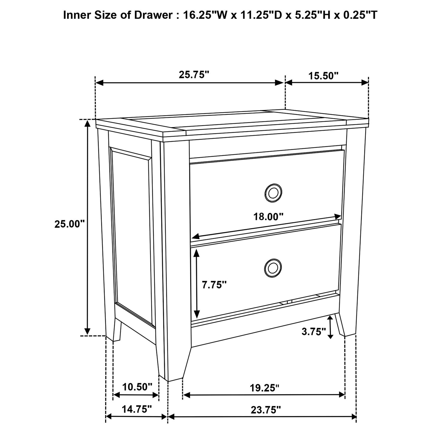 Hazlewood 5-piece Eastern King Bedroom Set Vineyard Oak