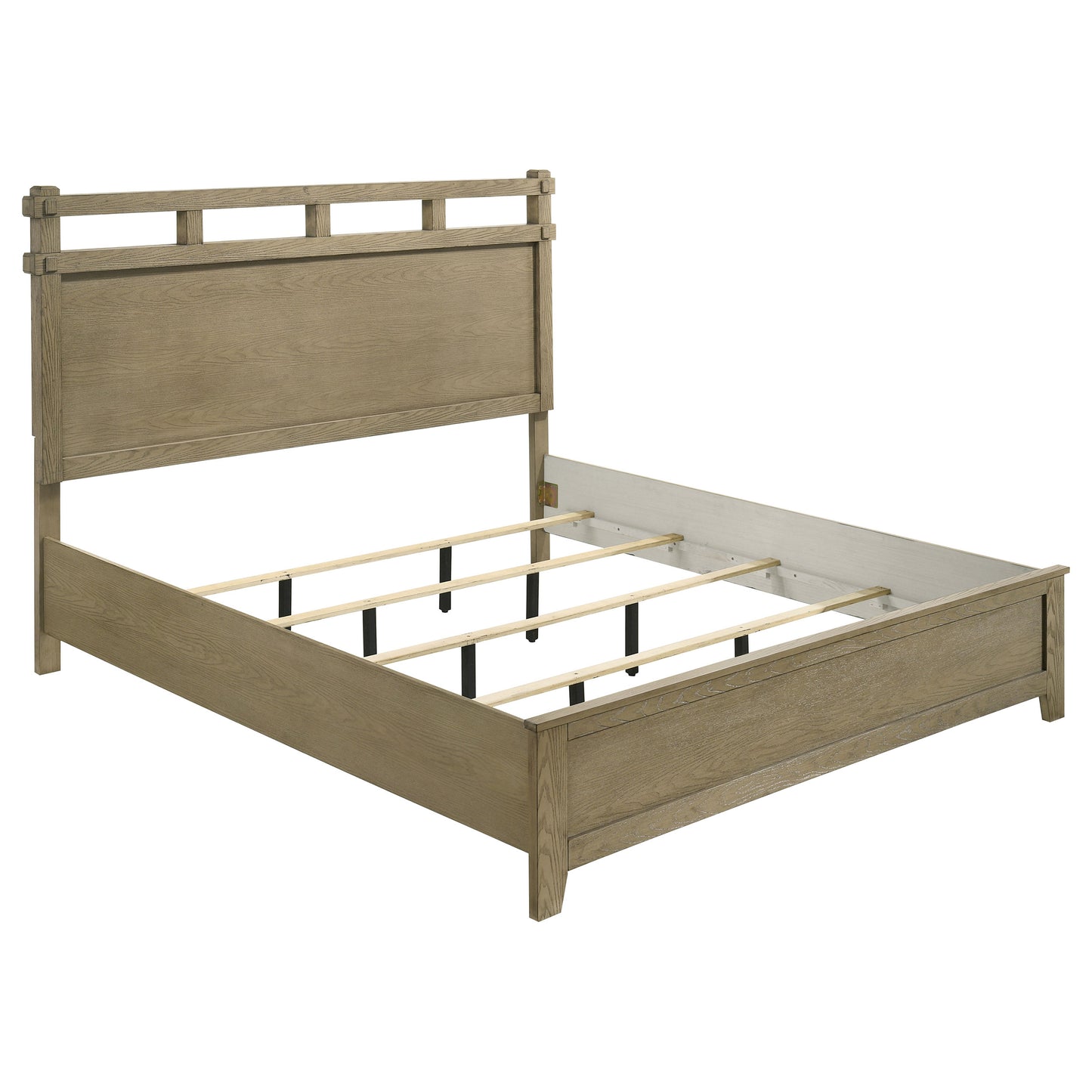 Hazlewood 59-inch Eastern King Panel Bed Vineyard Oak