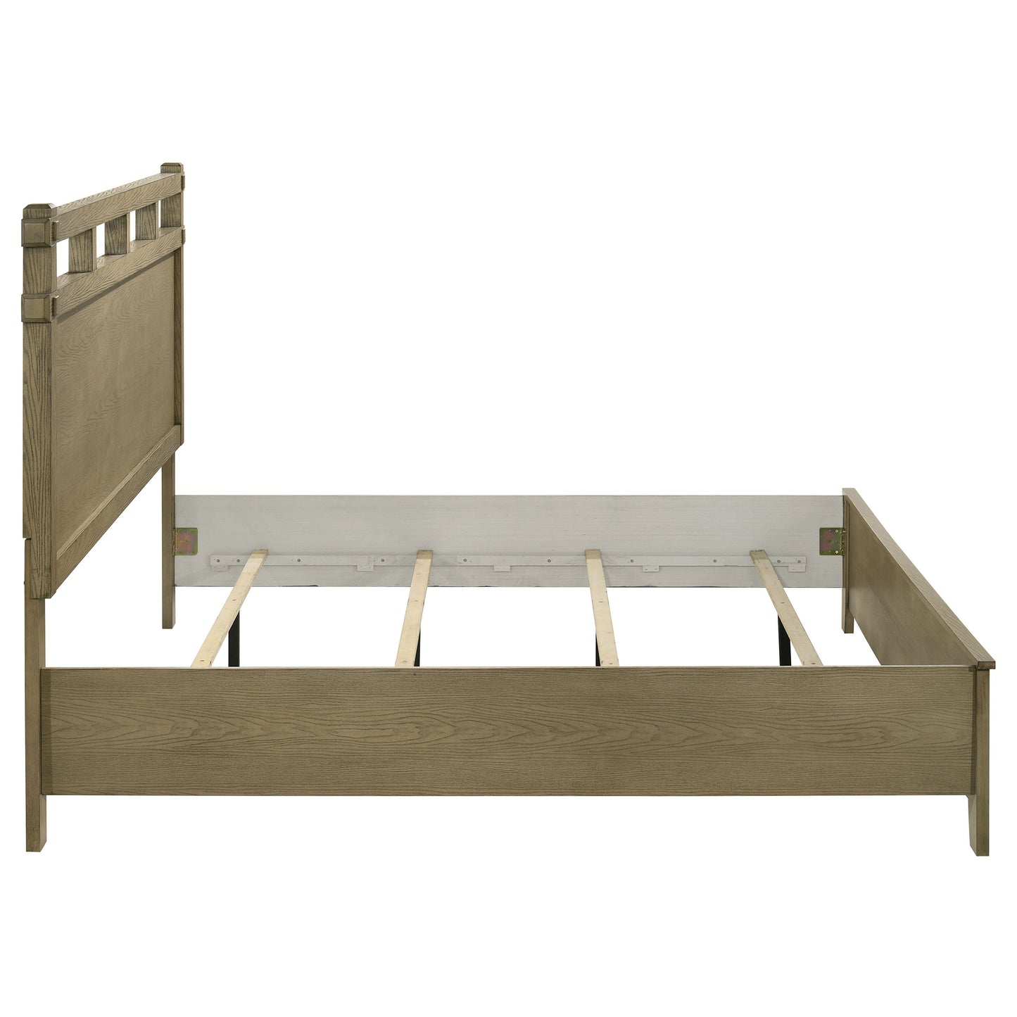 Hazlewood 59-inch Eastern King Panel Bed Vineyard Oak