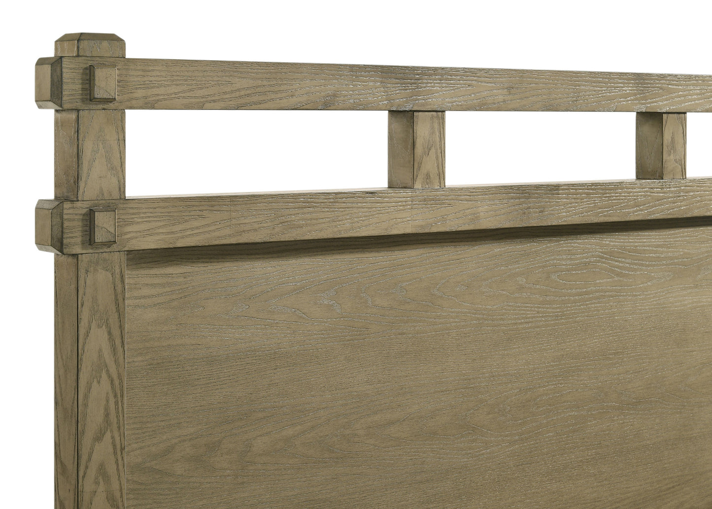 Hazlewood 59-inch Queen Panel Bed Vineyard Oak