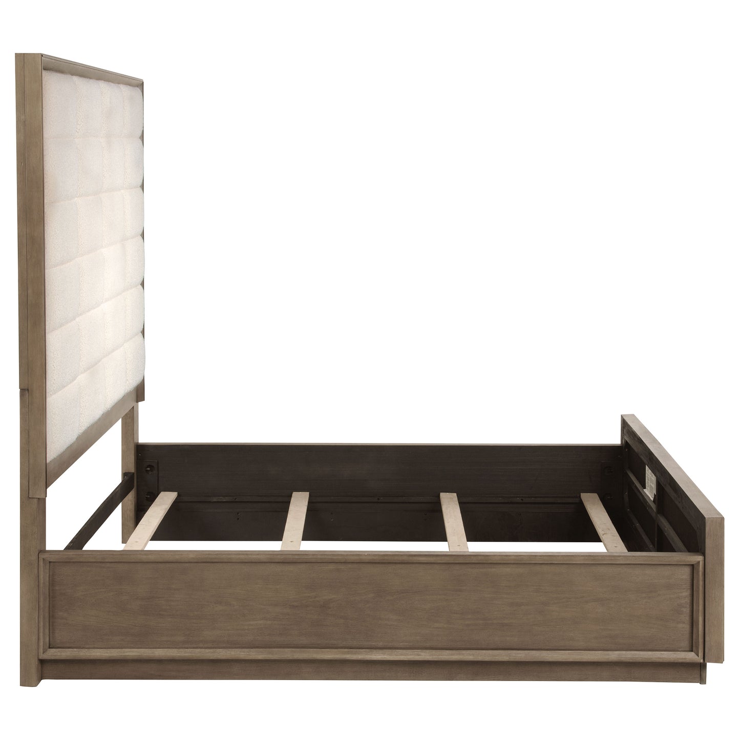 Durango 80-inch Queen Panel Bed Taupe Oak