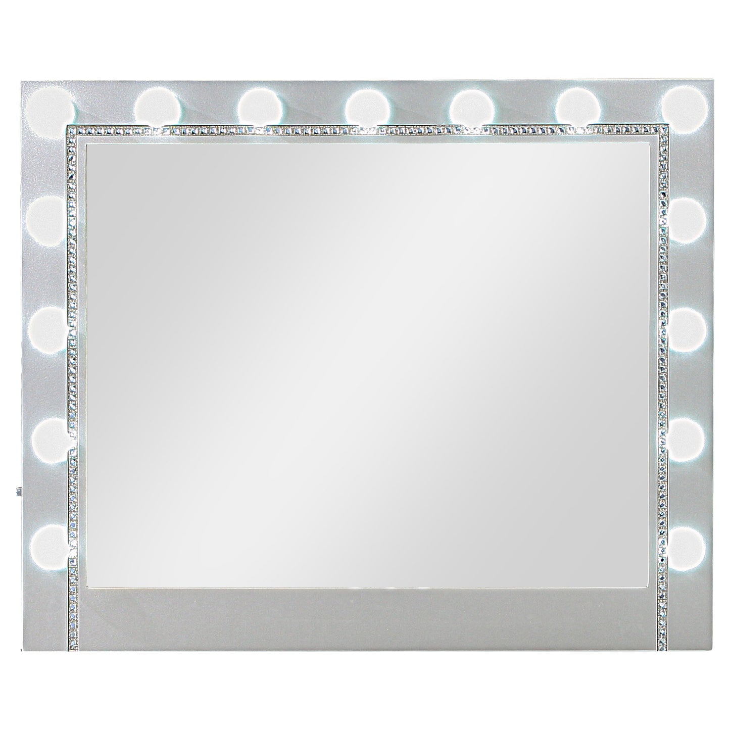 Eleanor Dresser Mirror Metallic Mercury