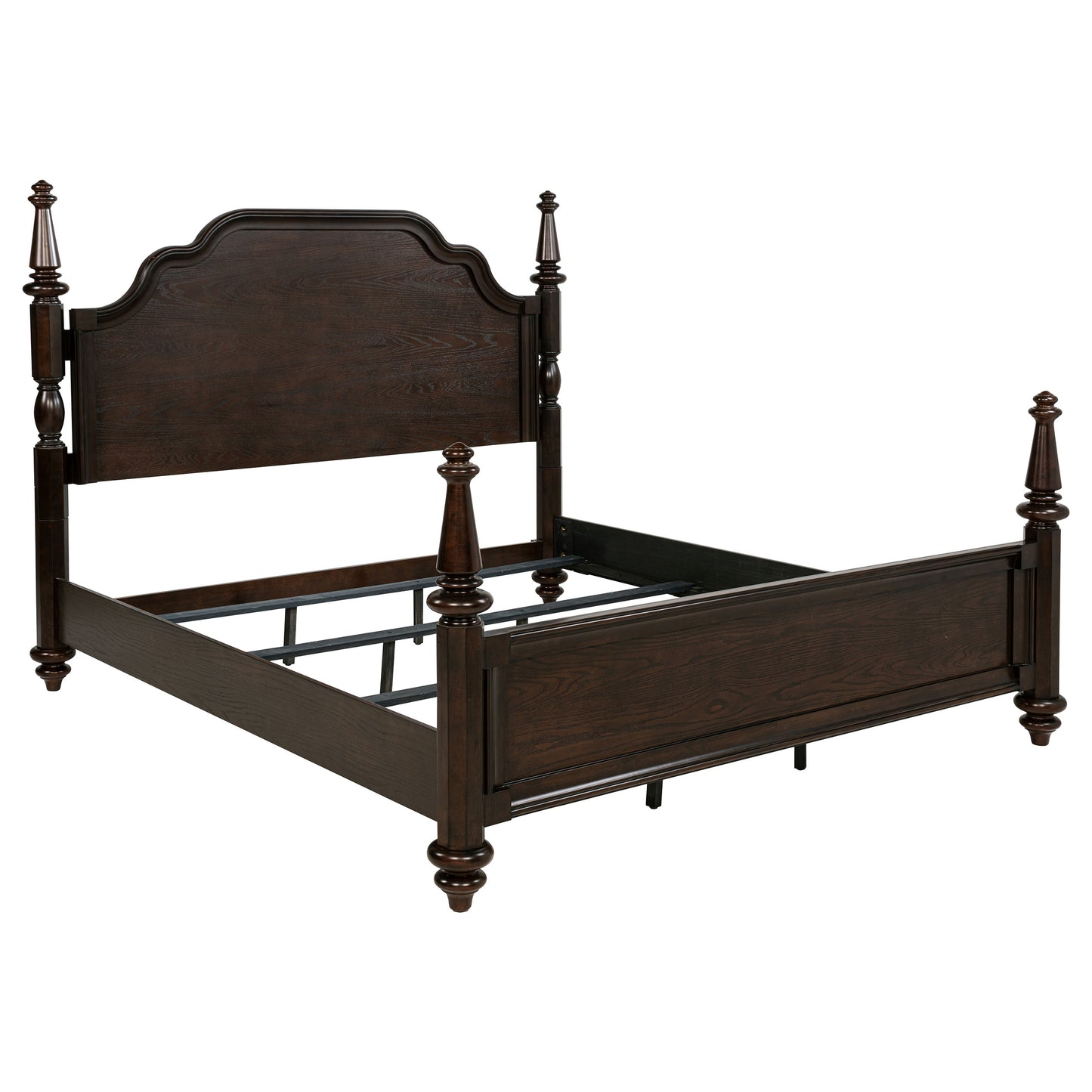 Andover 5-piece Eastern King Bedroom Set Dark Oak