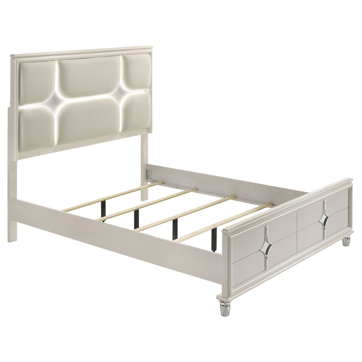 Olivia 5-piece Queen Bedroom Set Pearl White