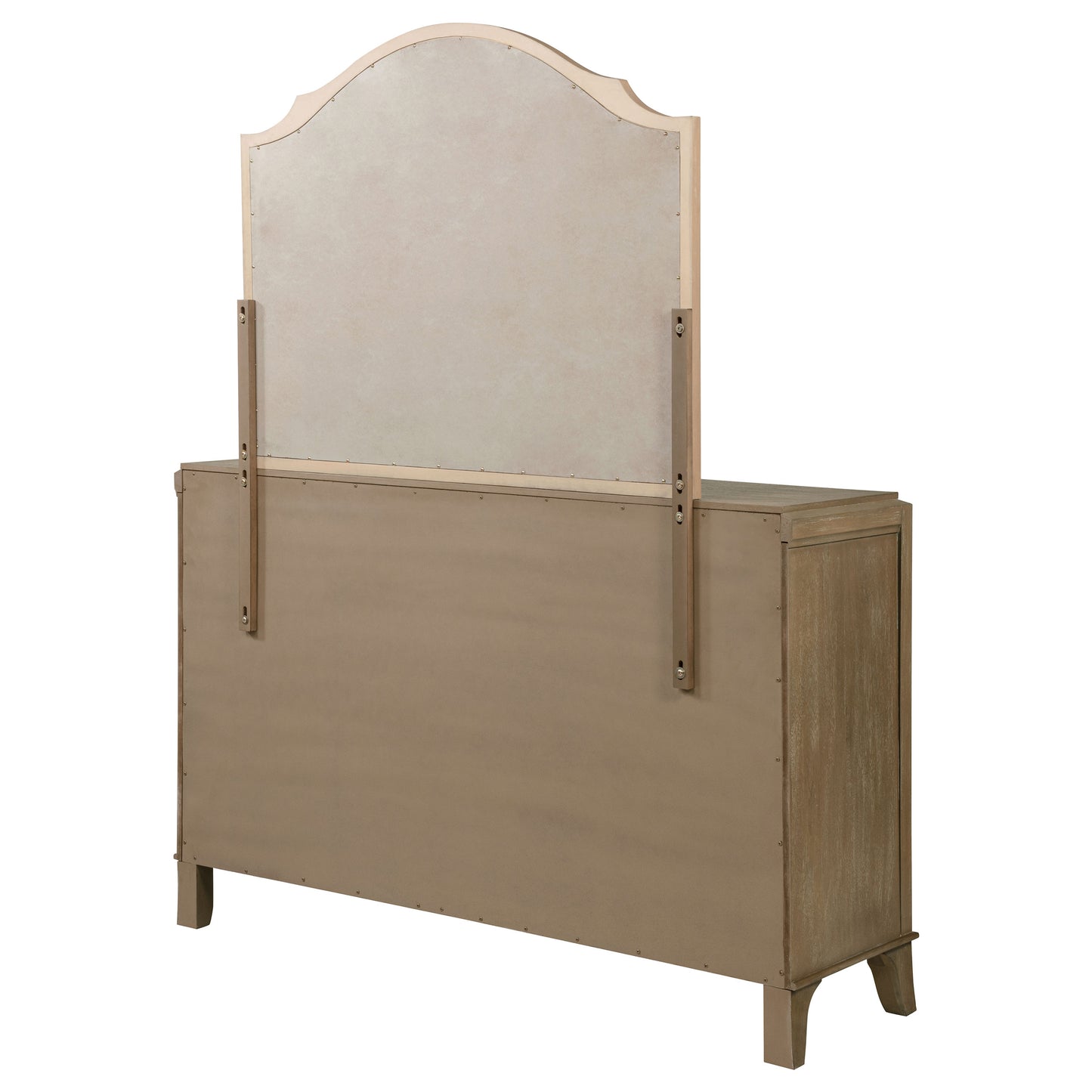 Revello 8-drawer Bedroom Dresser with Mirror Washed Mango