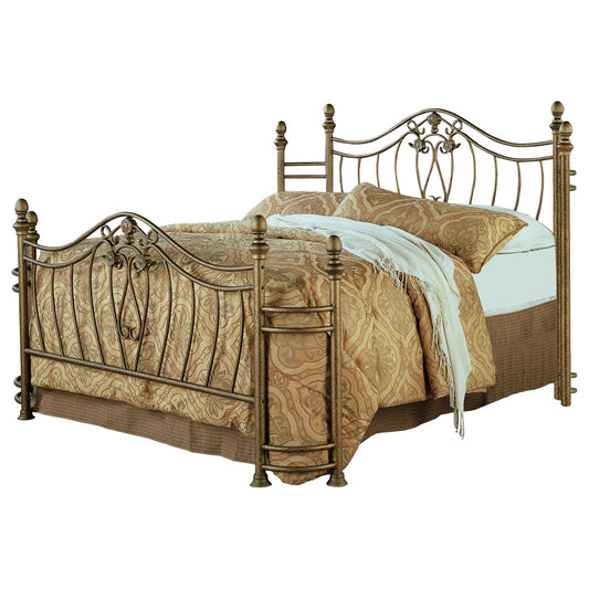Sydney Queen Headboard and Footboard Brushed Gold