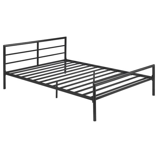 Fisher Metal Full Open Frame Bed Gunmetal