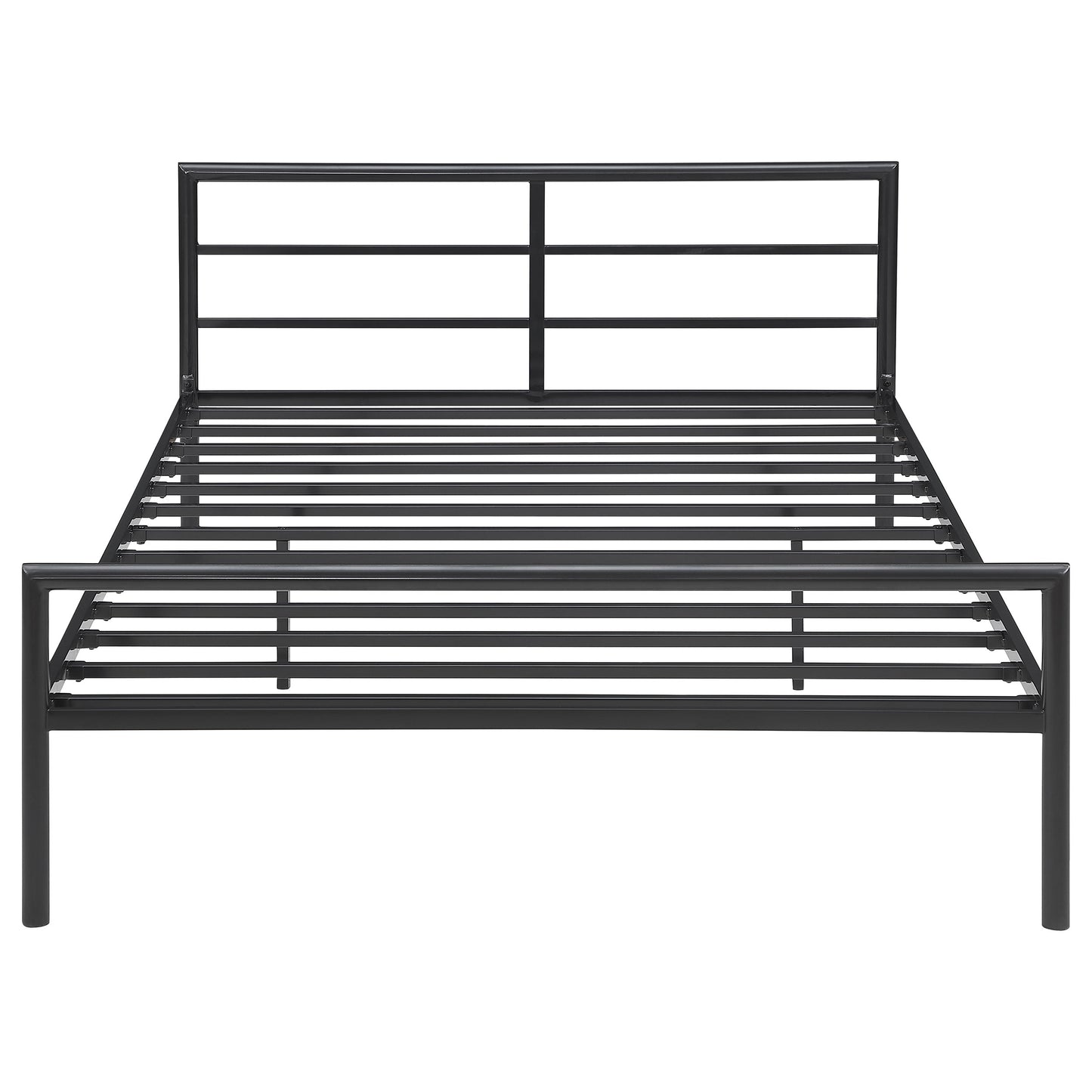 Fisher Metal Full Open Frame Bed Gunmetal