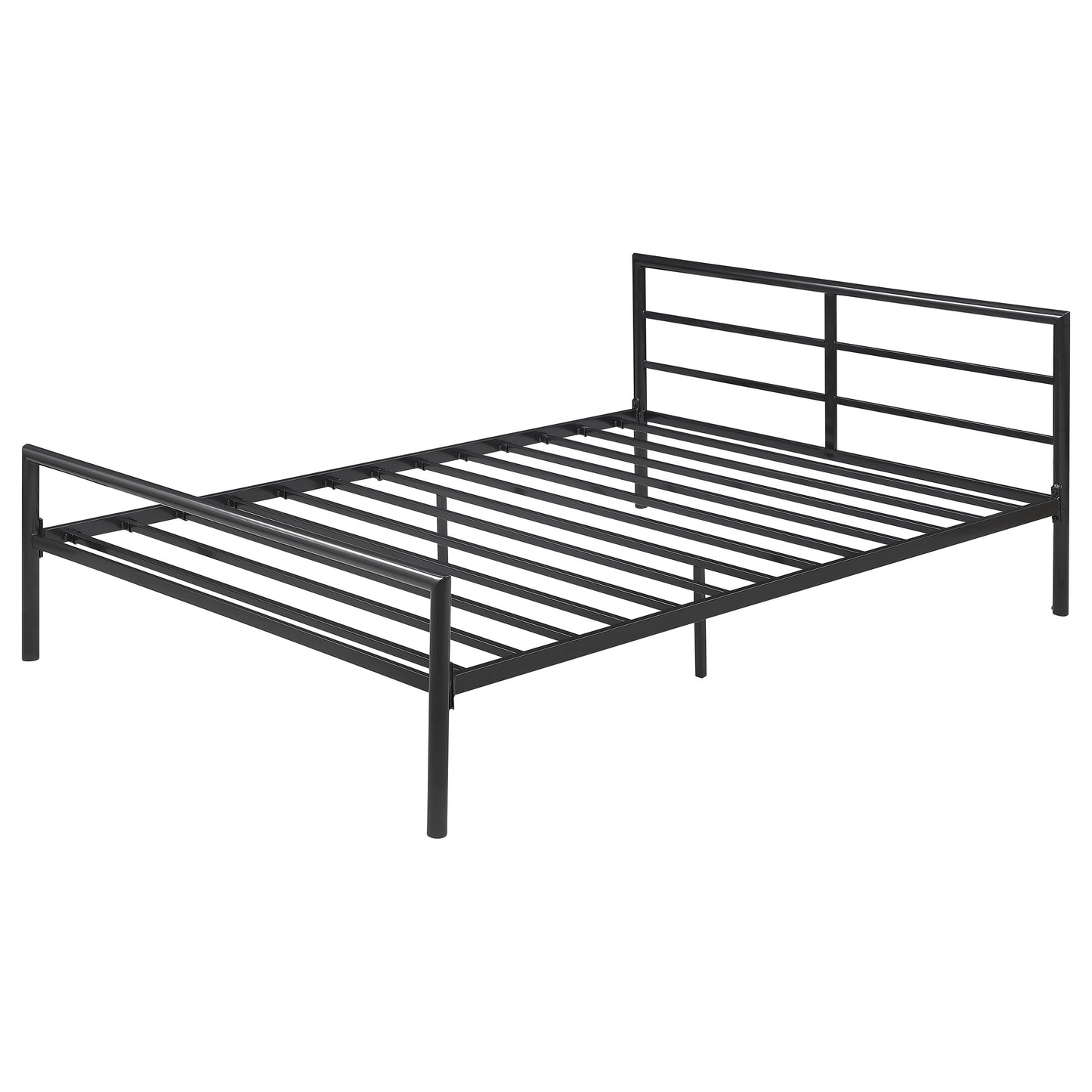 Fisher Metal Full Open Frame Bed Gunmetal