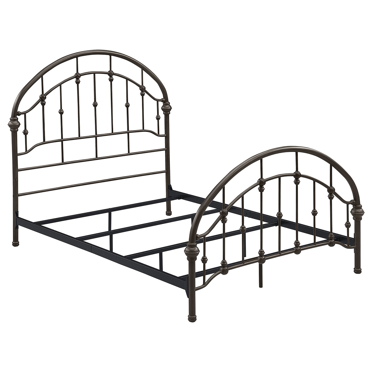 Rowan Metal Full Open Frame Bed Dark Bronze