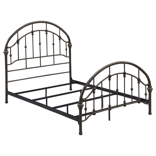 Rowan Metal Full Open Frame Bed Dark Bronze