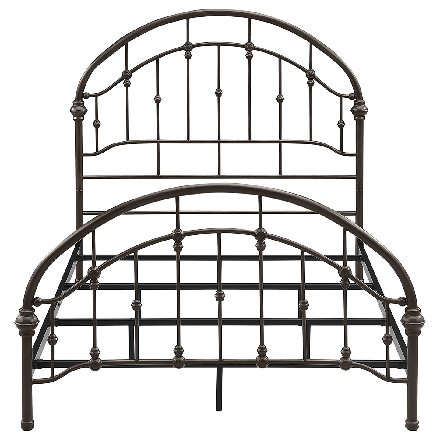 Rowan Metal Full Open Frame Bed Dark Bronze