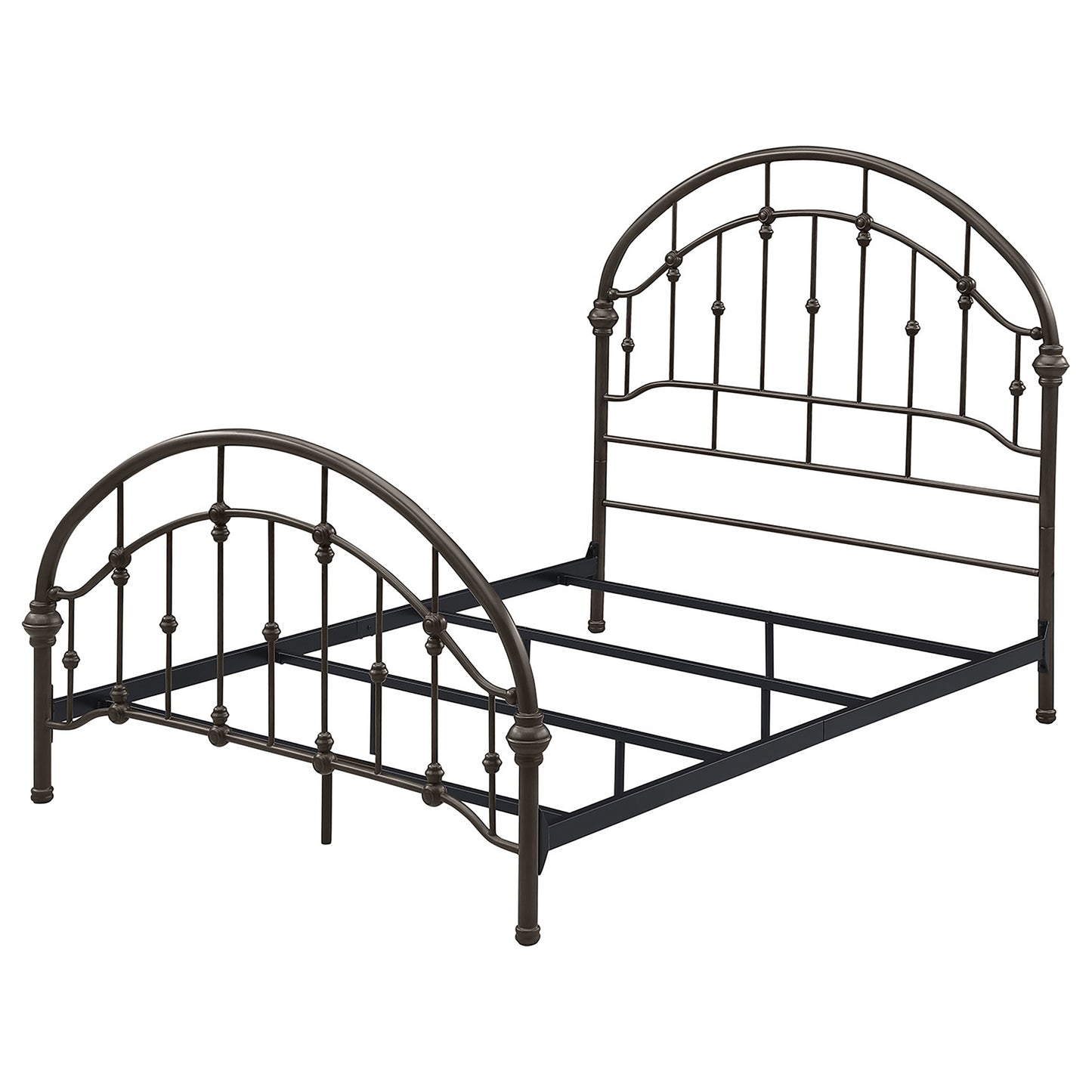 Rowan Metal Full Open Frame Bed Dark Bronze