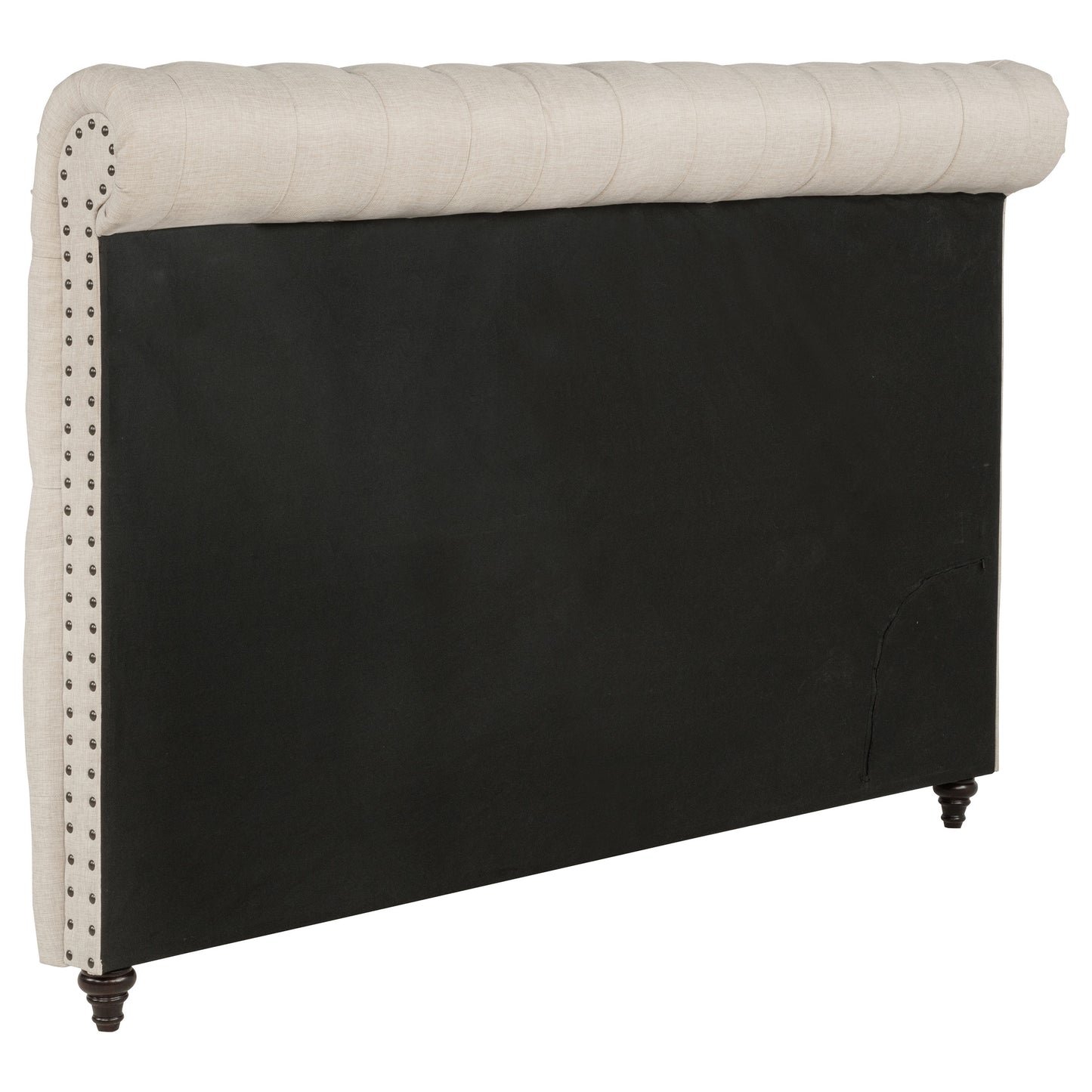 Devon 57-inch Upholstered Full Headboard Beige