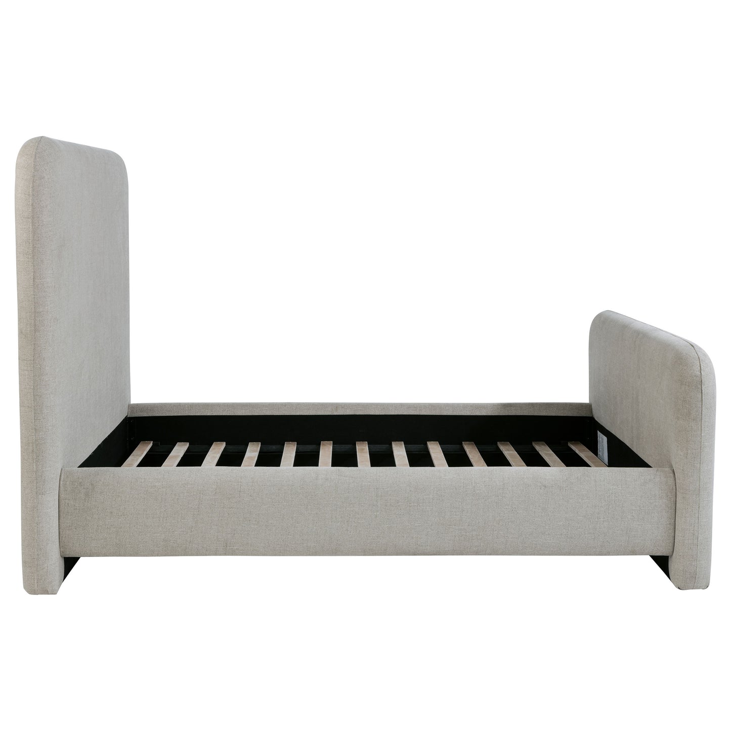 Wren Upholstered Queen Panel Bed Grey