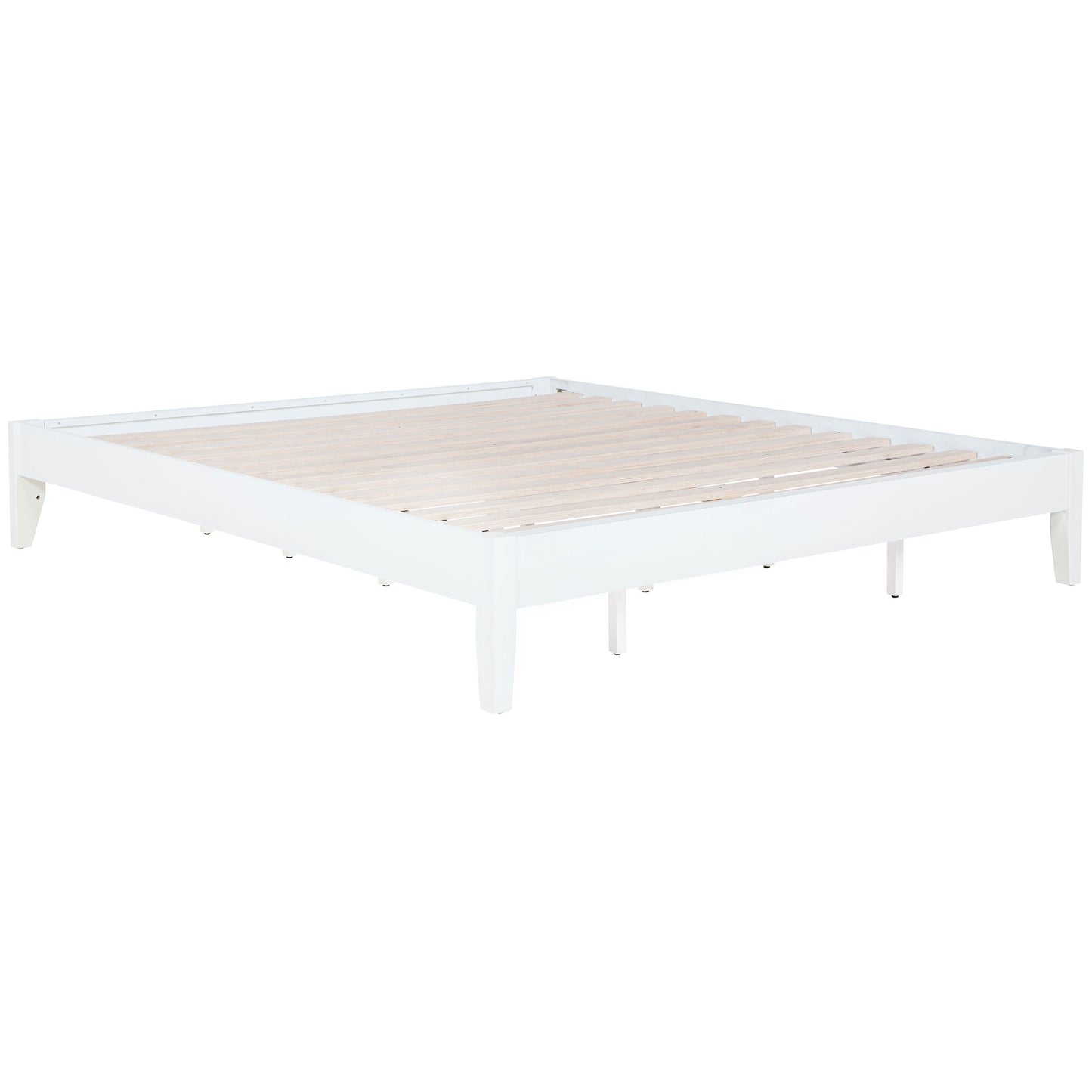 Hounslow California King Universal Platform Bed White