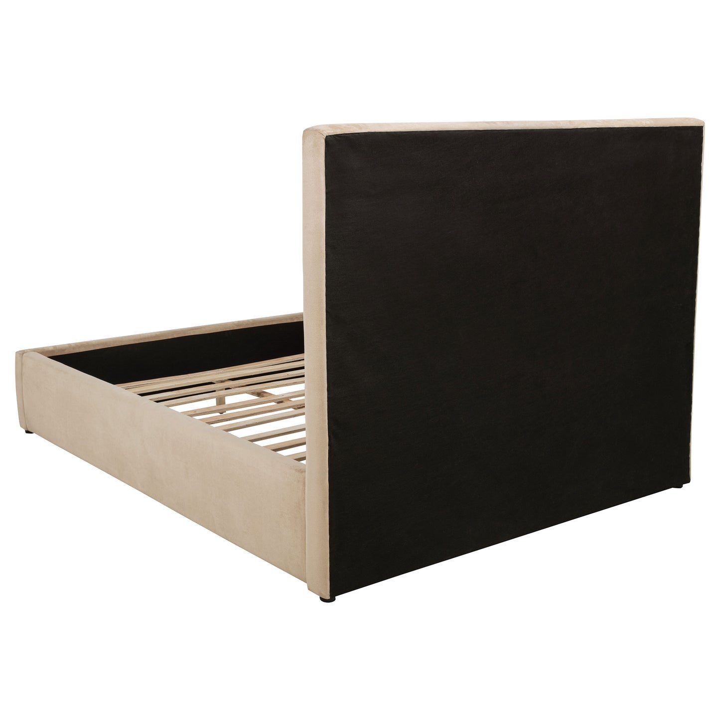 Lawson 55-inch Upholstered Eastern King Platform Bed Saddle