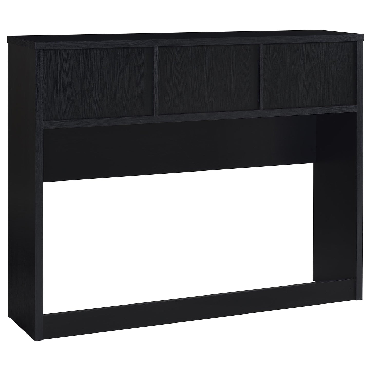 Westpark 49-inch Queen Bookcase Headboard Black