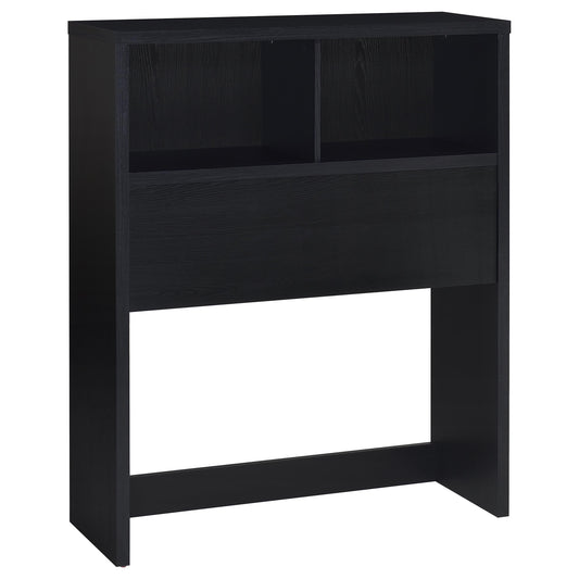 Westpark 49-inch Twin Bookcase Headboard Black